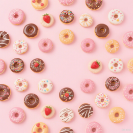 快图网原创甜点平铺背景