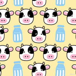 快图网原创牛奶平铺背景