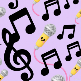 快图网原创音乐平铺背景