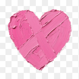 快图网原创手绘彩墨爱心