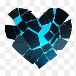 快图网原创破碎爱心