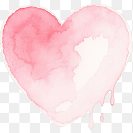 快图网原创手绘水墨爱心