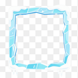 快图网原创冰块边框