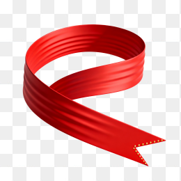 快图网原创红色飘带