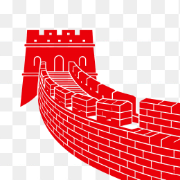 快图网原创矢量长城