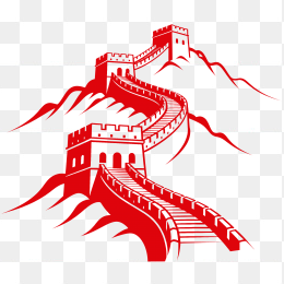 快图网原创矢量长城