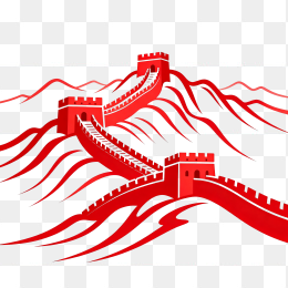 快图网原创矢量长城