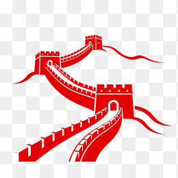 快图网原创矢量长城