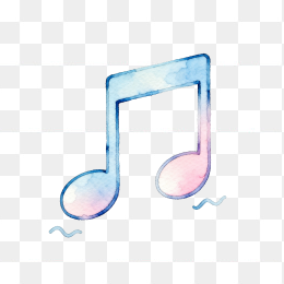 快图网原创手绘音符