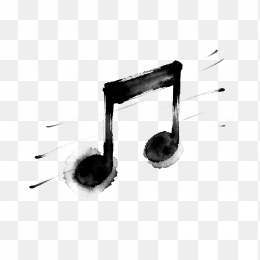 快图网原创水墨音符