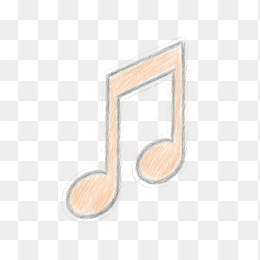 快图网原创手绘音符