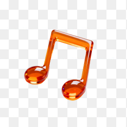 快图网原创立体水晶音符