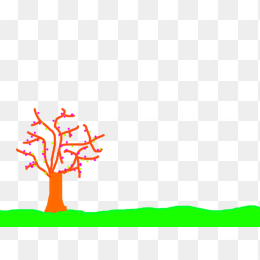 快图网原创手绘大树