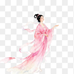 快图网原创手绘嫦娥