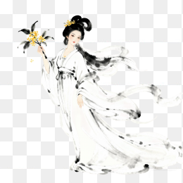 快图网原创手绘嫦娥