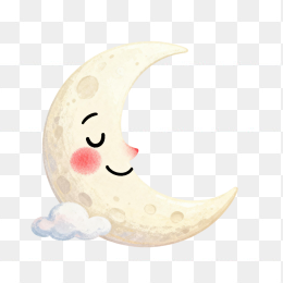 快图网原创卡通月亮