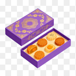 快图网原创中秋月饼包装盒