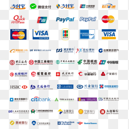 支付银行logo标志合集