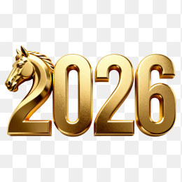 快图网原创2026春节黄金字体