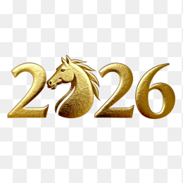 快图网原创2026春节黄金字体