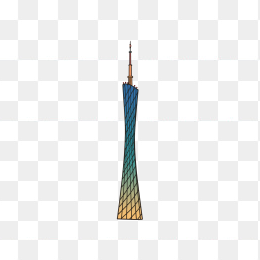 快图网原创广州塔插画