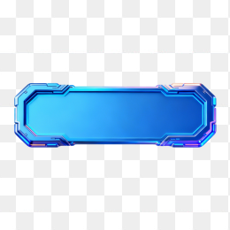 快图网原创蓝色渐变科技按钮