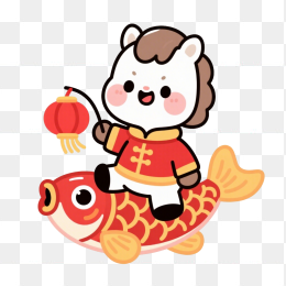 快图网原创手绘马年元素