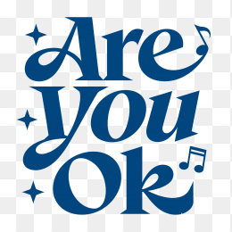 快图网原创创意字体are you ok？