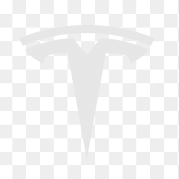 灰色TESLR特斯拉标志