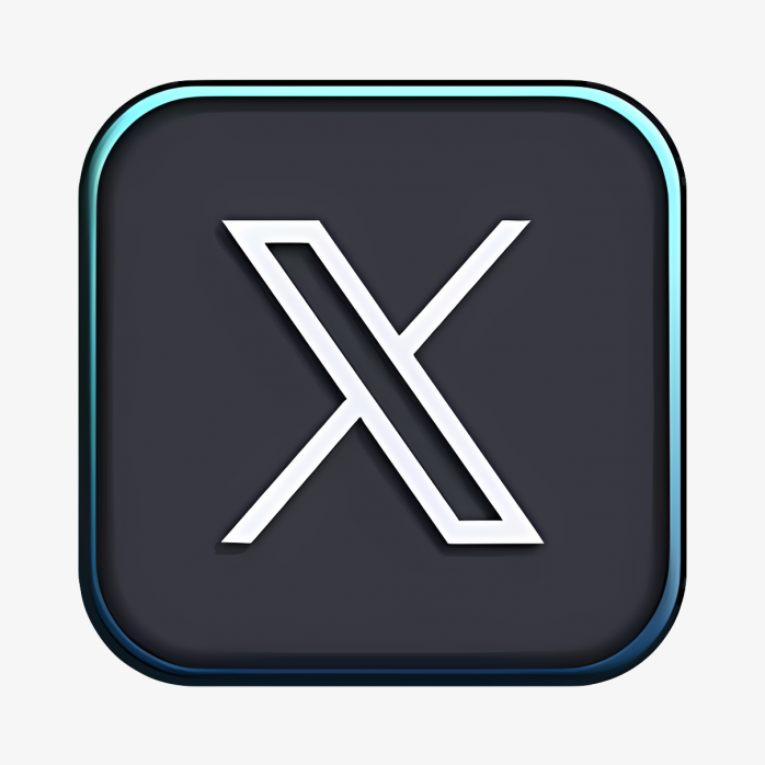 社交平台X APP图标