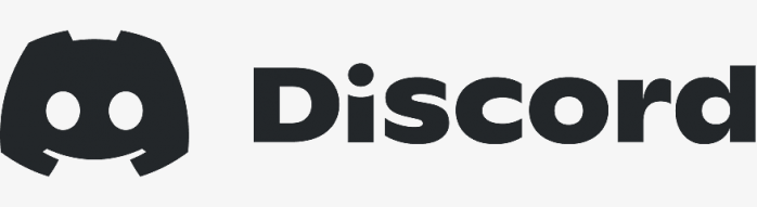 黑色Discord logo