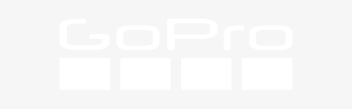 白色GOPRO logo