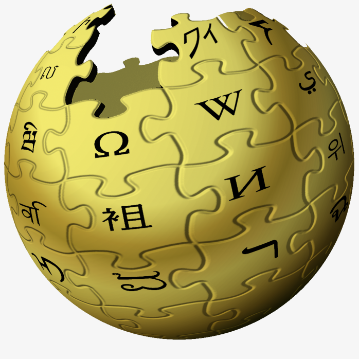金色维基百科wikipedia logo