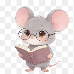 卡通形象手绘可爱动物