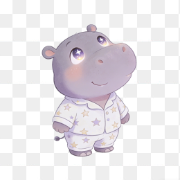 卡通动物Q版可爱手绘