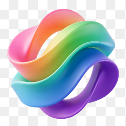 3D立体漂浮彩条
