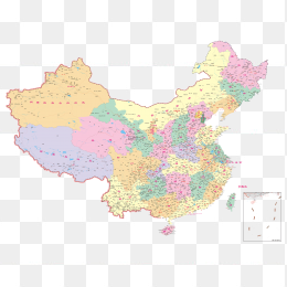 中图地图