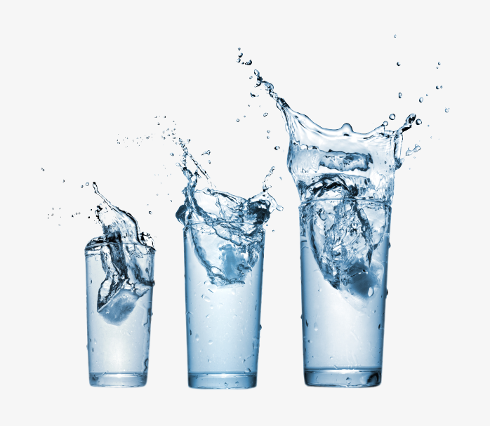 水玻璃杯子免抠图