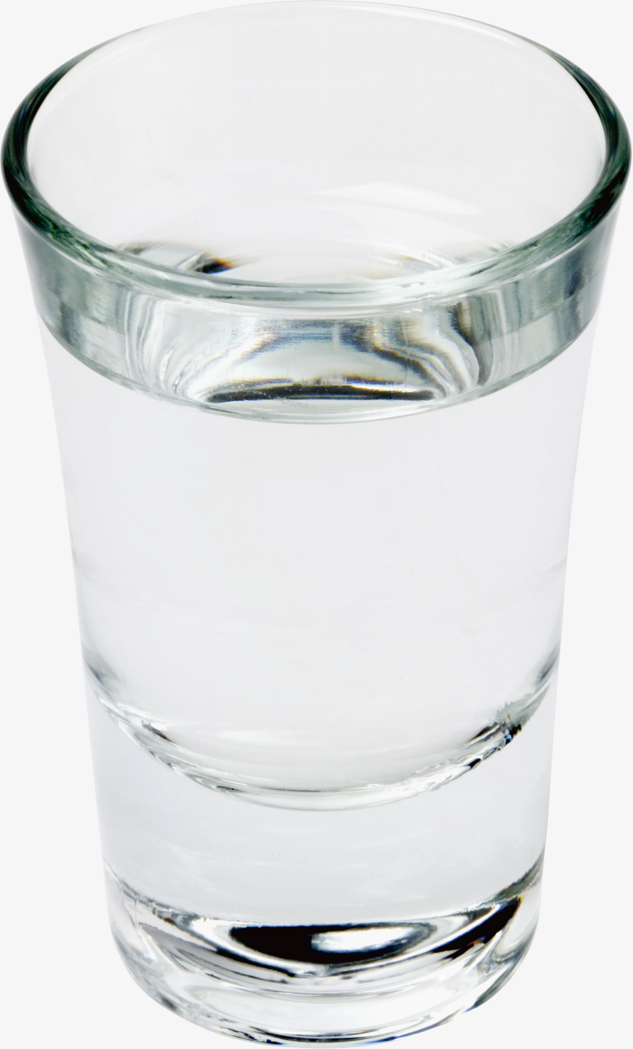 水玻璃杯子免抠图