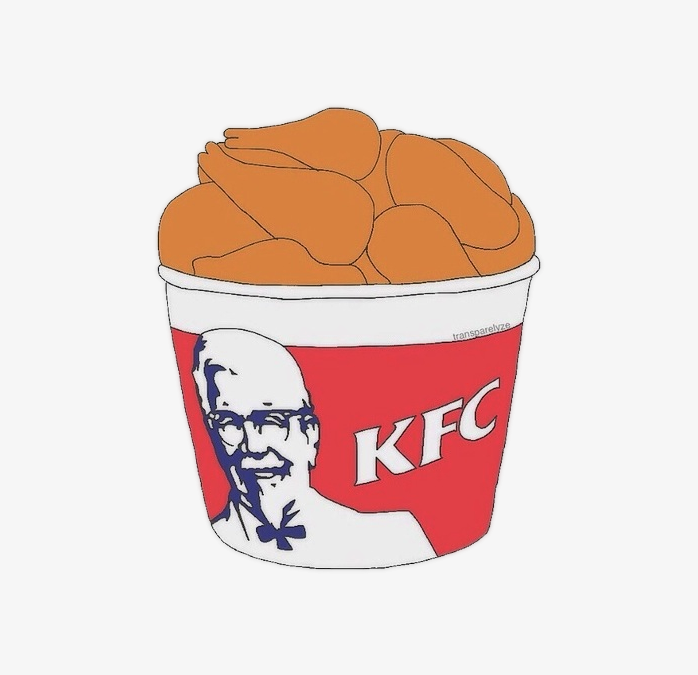卡通肯德基全家桶