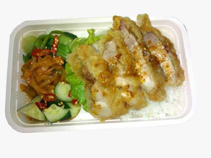 风味鸡排饭快餐