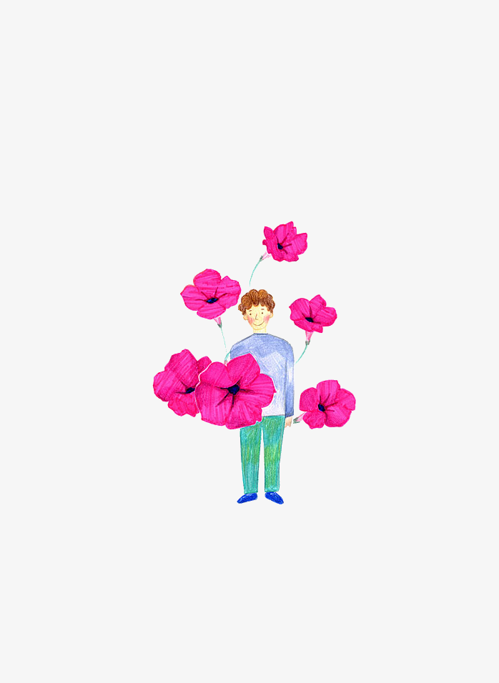 花朵男孩