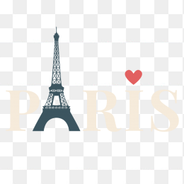 巴黎铁塔卡通素材