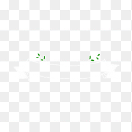 白色小草手绘促销标签