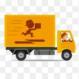 卡通快递车