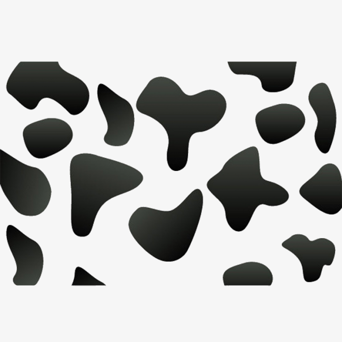 奶牛矢量纹