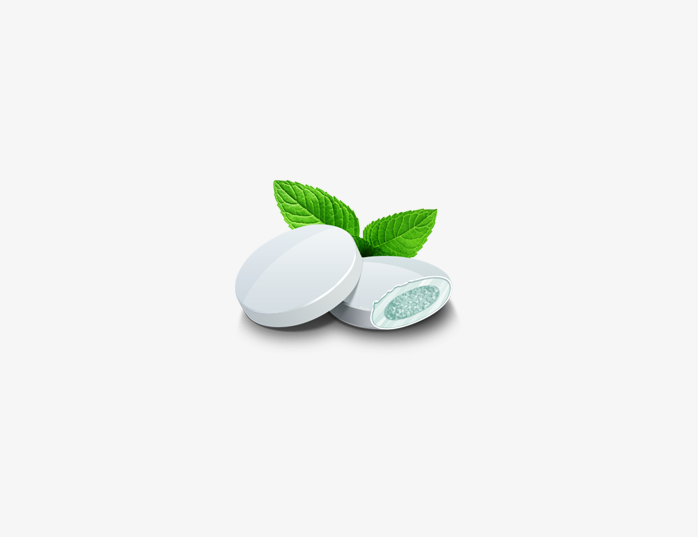 薄荷劲爽口香糖