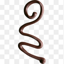 创意巧克力英文字母M