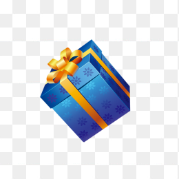 蓝色礼盒