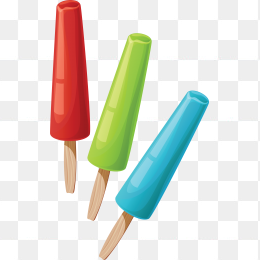 卡通水果冰棒